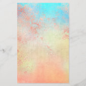 Elegant modern roos Gold waterverf make-up kunsten Flyer (Achterkant)