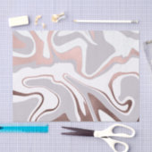 Elegant modern roos goudmarmer tissuepapier (Craft)