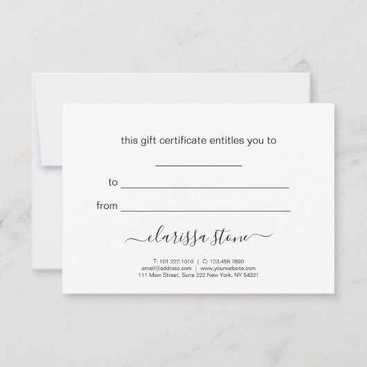 Elegant modern roos goudschaar (Achterkant)