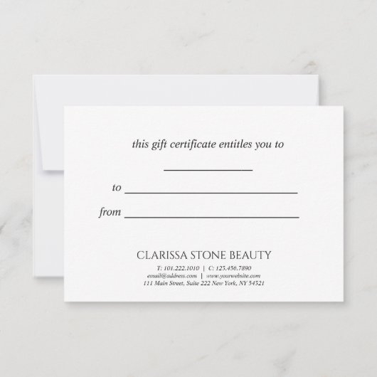 Elegant modern roos goudschaar (Achterkant)