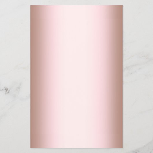 Elegant modern roos goudschaar flyer (Achterkant)