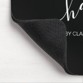 Elegant modern roos goudschaar muismat (Hoek)