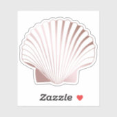 Elegant modern  roos goudzeep sticker (Vel)