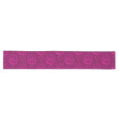 Elegant modern roze  Damask Popular Lange Tafelloper (Horizontaal)