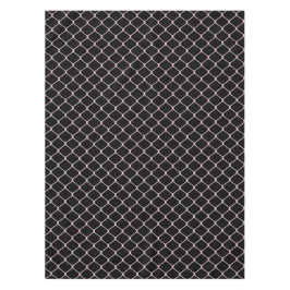 Elegant Modern Roze Hekkettingpatroon | Tafelkleed