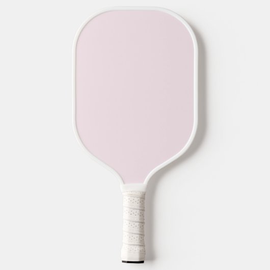Elegant Modern Roze Initiaal Monogram Pickleball Paddle (Achterkant)