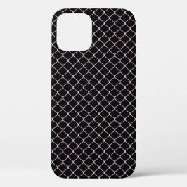 Elegant modern roze omlijnpatroon | Case-Mate iPhone case