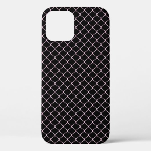 Elegant modern roze omlijnpatroon | Case-Mate iPhone case (Achterkant)
