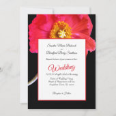 Elegant modern roze roze bruin bruinbruin huwelijk (Voorkant)