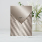 ELEGANT &MODERN RSVP-CARDS-IDODESIGNEN, IDO RSVP KAARTJE (Staand voorkant)