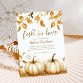 Elegant modern rustiek Herfst Vrijgezellenfeest Kaart