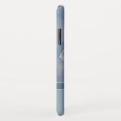 Elegant Modern Schnauzer w Monogram Naam Case-Mate iPhone Case (Achterkant/rechts)