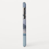 Elegant Modern Schnauzer w Monogram Naam Case-Mate iPhone Case (Achterkant/links)