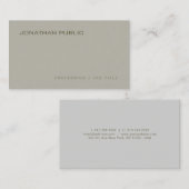 Elegant modern, schoon ontwerp, professionele Sjab Visitekaartje (Voorkant / Achterkant)