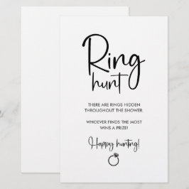Elegant Modern Schrift | Ringjacht Spel Zing