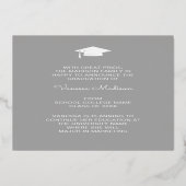 Elegant modern script | 2 Aankondiging foto-Afstud (Achterkant)