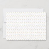 Elegant modern script geometrisch Vrijgezellenfees Kaart (Achterkant)