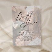 Elegant modern script met minimaal vrijgezellenfee kaart