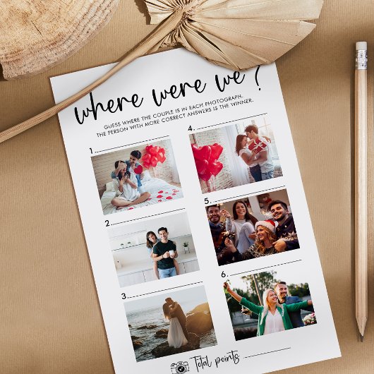 Elegant modern script | Waar waren we Kaart?