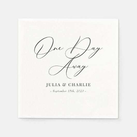 Elegant modern servet (Voorkant)