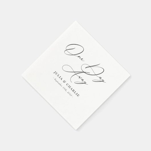 Elegant modern servet (Hoek)