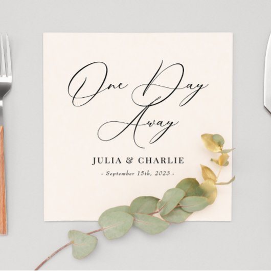 Elegant modern servet