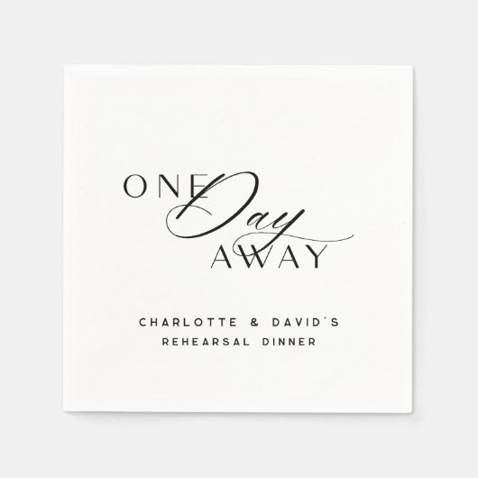 Elegant modern servet (Voorkant)