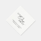 Elegant modern servet (Hoek)