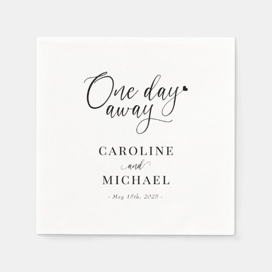 Elegant modern servet (Voorkant)