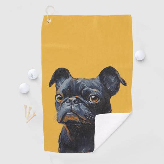 Elegant Modern Simple Custom Add Your Own photo Ca Golfhanddoek (Insitu)