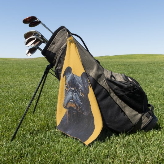 Elegant Modern Simple Custom Add Your Own photo Ca Golfhanddoek (Groen)