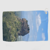 Elegant Modern Simple Custom Add Your Own photo Golfhanddoek (Horizontaal)