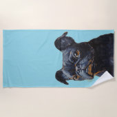 Elegant Modern Simple Custom Add Your Own photo Strandlaken (Voorkant)