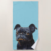 Elegant Modern Simple Custom Add Your Own photo Strandlaken (Voorkant)