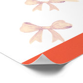 Elegant Modern Simple Love You Mom Moederdag Poster (Hoek)