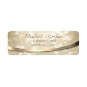 Elegant Modern Sophisticated, Bokeh Etiket (Voorkant)