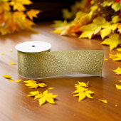 Elegant Modern Sparkle Goud Kerstmis Satijnen Lint