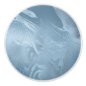 Elegant modern stijlvol babyblauw uiterlijk keramische knop (Voorkant)