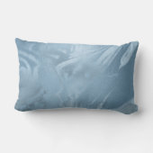 Elegant modern stijlvol babyblauw uiterlijk kussen (Achterkant)