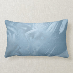 Elegant modern stijlvol babyblauw uiterlijk kussen