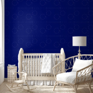 Elegant modern stijlvol blauw  geometrisch behang