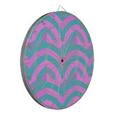 elegant modern , stijlvol chevron dartbord (Voorkant Links)
