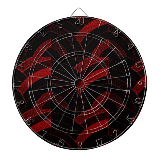elegant modern , stijlvol chevron dartbord (Voorkant)