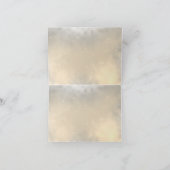 Elegant modern Stijlvol Chic Gold Hearts Wedding (Binnen)