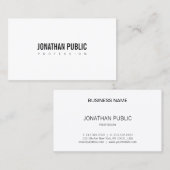 Elegant modern, stijlvol design met professionele  visitekaartje (Voorkant / Achterkant)