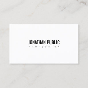 Elegant modern, stijlvol design met professionele  visitekaartje