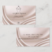 Elegant modern stijlvol dress visitekaartje (Voorkant / Achterkant)