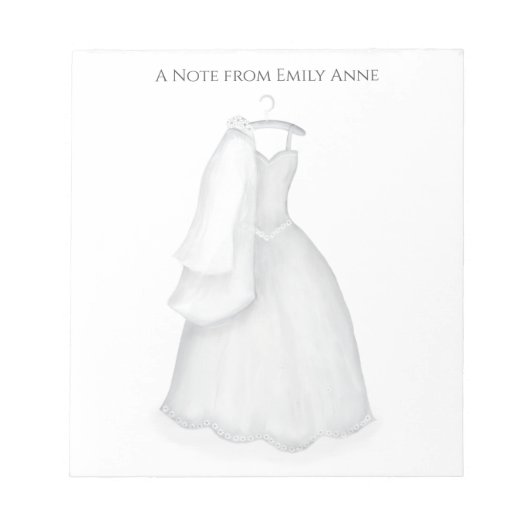 Elegant modern stijlvol geluid om Mode te worden Notitieblok (Voorkant)