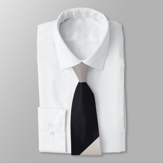 Elegant modern stijlvol geometrisch kleurenblok stropdas (Gebonden)