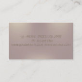 Elegant modern, stijlvol, gestript visitekaartje (Achterkant)